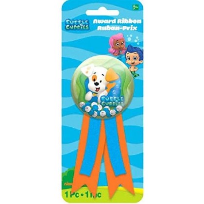 Bubble Guppies™ Party Confetti Pouch Award Ribbon