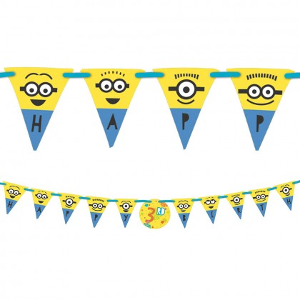 Despicable Me™  Ribbon Letter Banner - Paper & Ribbon