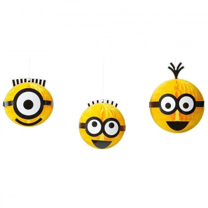 Despicable Me™ Honeycomb Decorations