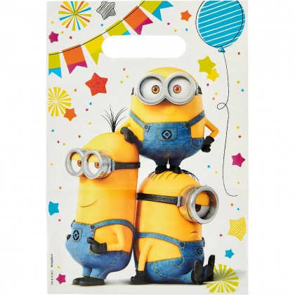 Despicable Me™  Folded Loot Bags - Plastic