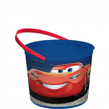 Disney Pixar Cars 3 Favor Container Plastic