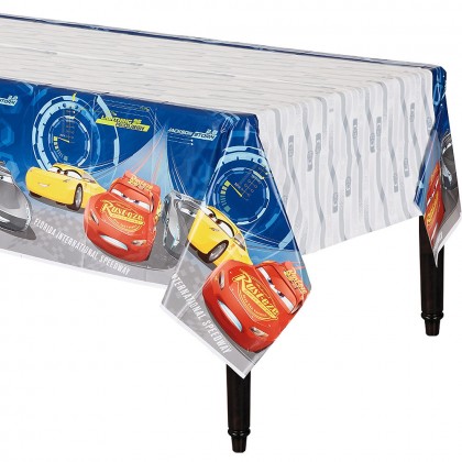 Disney Pixar Cars 3 Plastic Table Cover