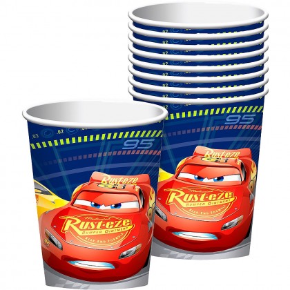 Disney Pixar Cars 3 Cups 9 oz