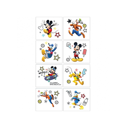 Disney Mickey On The Go Tattoo Favors