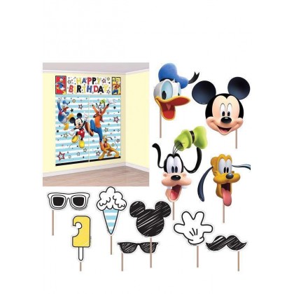Disney Mickey On The Go Scene Setters w Props