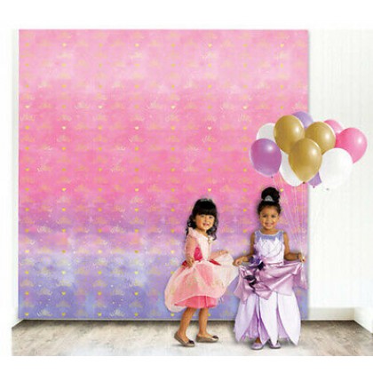 ©Disney Princess Once Upon A Time Photo Backdrop - Plastic