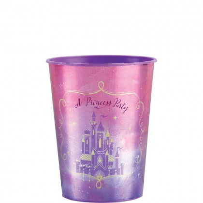 ©Disney Princess Once Upon A Time Favor Cup - Metallic Plastic