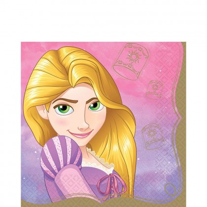©Disney Princess Once Upon A Time Luncheon Napkins - Rapunzel