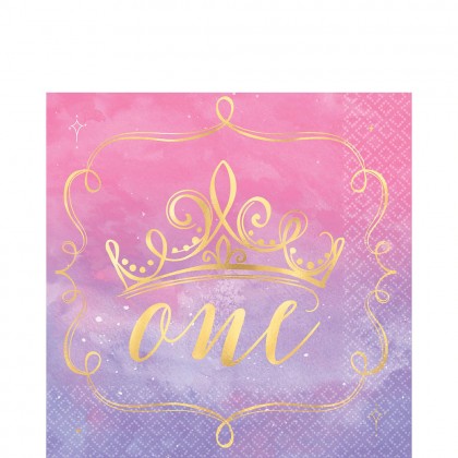 ©Disney Princess Once Upon A Time  HS Luncheon Napkins 1st Birthday
