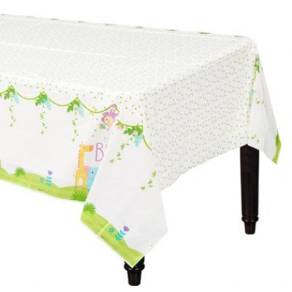 Fisher-Price Hello Baby All-Over-Print Plastic Table Cover