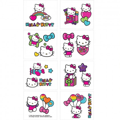 Hello Kitty® Rainbow Tattoo Favors