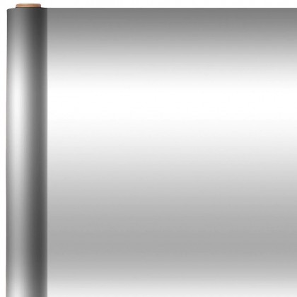 Silver Metallic  Jumbo Solid Gift Wrap