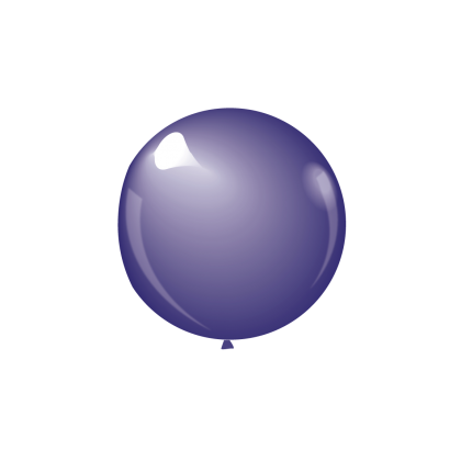 KDI 12" MET Purple Round - JH