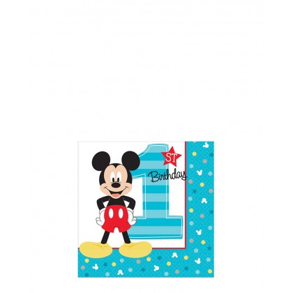 Disney Mickeys Fun To Be One Beverage Napkins