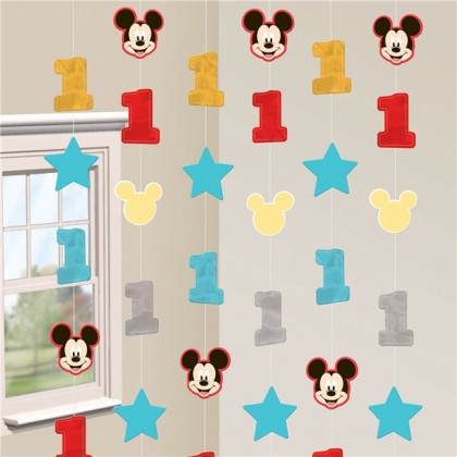 Disney Mickeys Fun To Be One String Decorations Foil & Paper