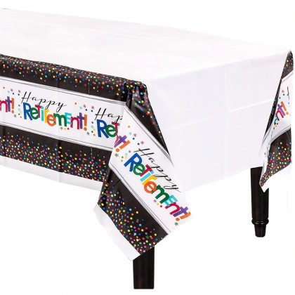 Officially Retired Plastic Table Cover