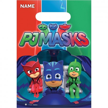 PJ Masks Folded Loot Bags Plastic