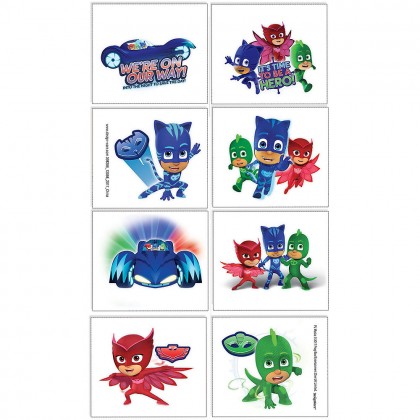 PJ Masks Tattoo Favors