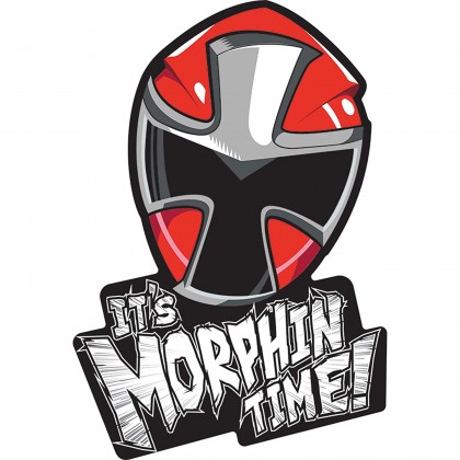 Power Rangers Ninja Steel Postcard Invitations