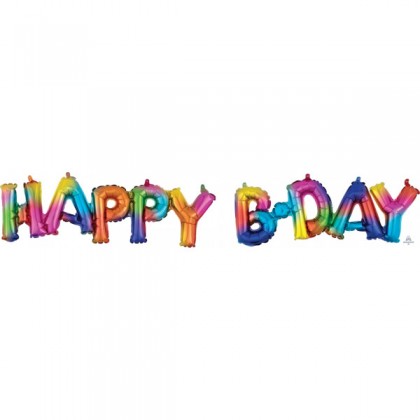 G40 (Rainbow) Block Phrase : Happy Bday