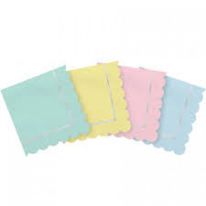 Pretty Pastels Beverage Napkins
