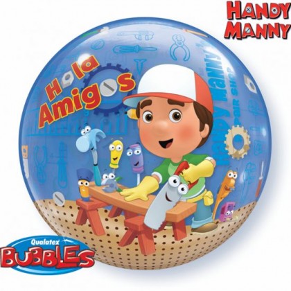 Q 22" Disney Handy Mandy Bubble Balloon