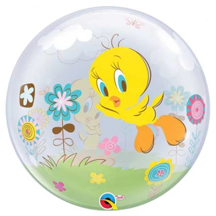 Q 22" Tweety Bird Bubble Ballloon