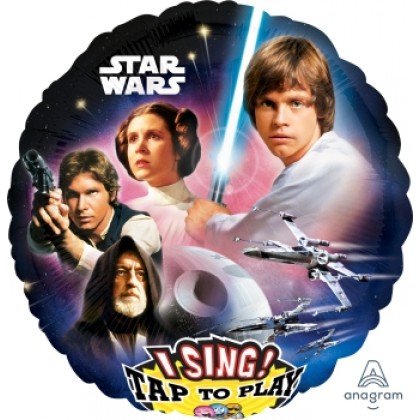 P75 28" Star Wars Jumbo Sing-A-Tune® XL® Foil Balloon