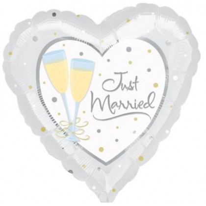 S40 17" Just Married Standard HX®