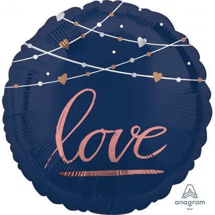 S40 17" Navy Wedding Standard HX®