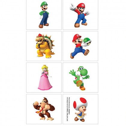 Super Mario Brothers™ Tattoo Favors