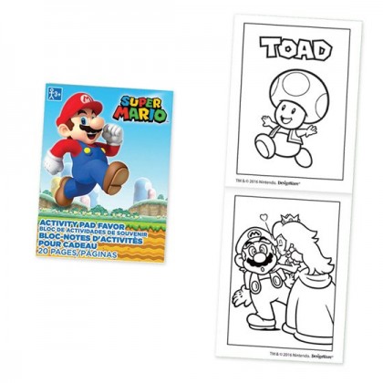 Super Mario Brothers™ Activity Pad Favor