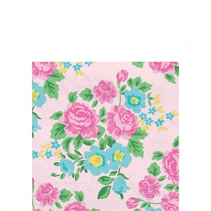 Tea Party Beverage Napkins