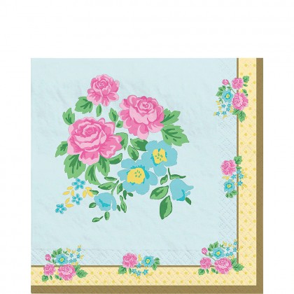 Tea Party Luncheon Napkin
