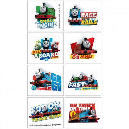 Thomas All Aboard Tattoo Favors