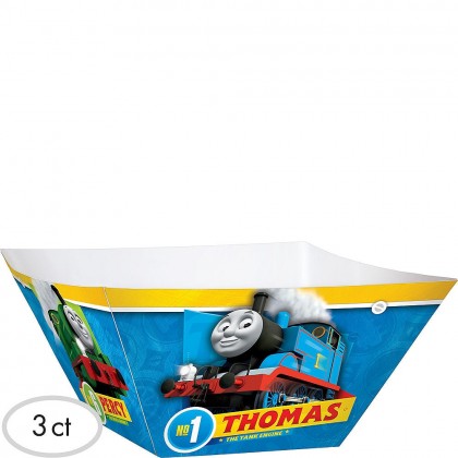 Thomas All Aboard Square Bowls  Paper