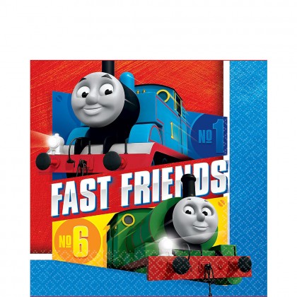 Thomas All Aboard Luncheon Napkins