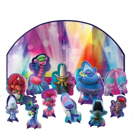 ©Trolls World Tour Table Decoration Kit - Paper