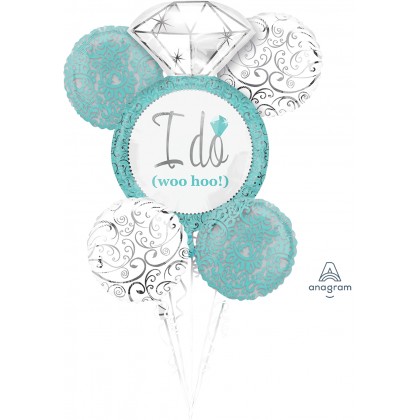 P75 Robins Egg Blue Wedding Bouquet