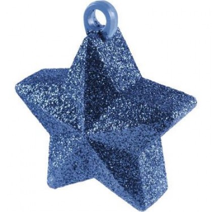 Blue Glitter Star Weight