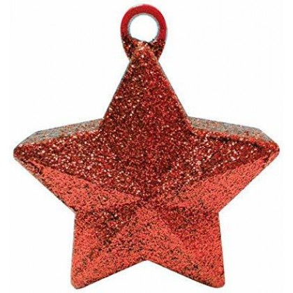 Red Glittler Star Weight
