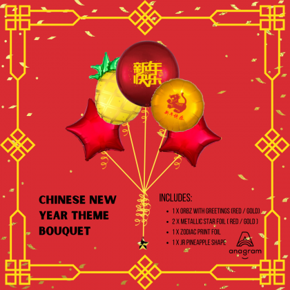 Chinese New Year Themed Bouquet