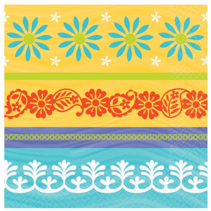 Summer Fiesta Luncheon Napkins