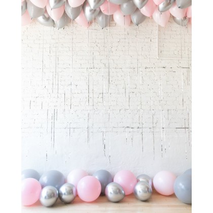 Fuschia Flush - Ceiling and Floor Balloon Set