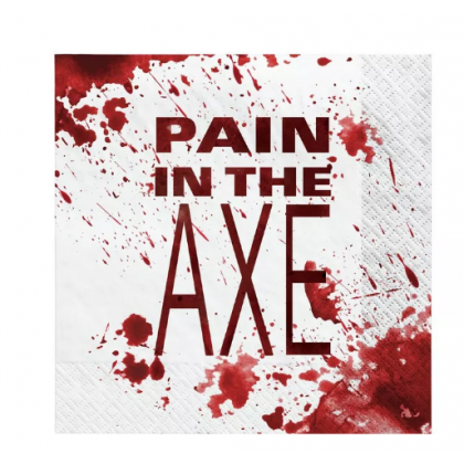 GET AXED - BEV NAPKIN