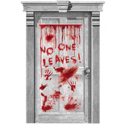 Door Decoration No One Leaves Plastic 165.1 x 85 cm