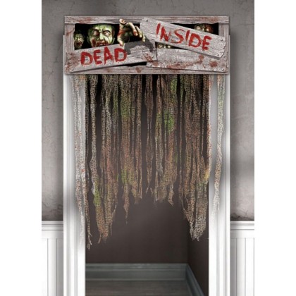 Door Curtain Dead Inside Fabric 137.1 x 96.5 cm