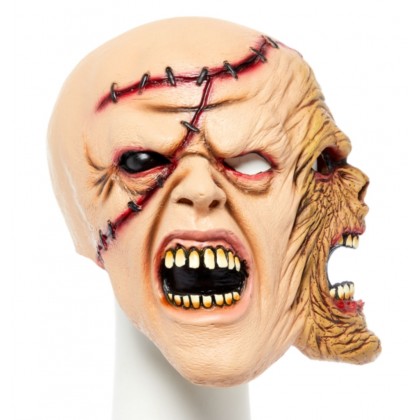 Latex Mask with 2 faces