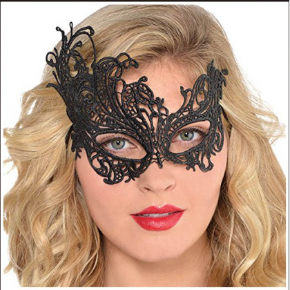 Black Lace Mask