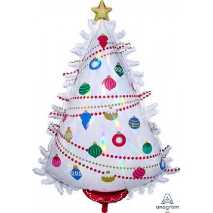 P40 26" Iridescent Christmas Tree Supershape